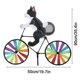 thumbnail image 2 of Garden Wind Spinner Cat Dog Bike Rainbow Wind Wheel Windmill Outdoor Yard Kid Toys, 2 of 3