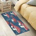 thumbnail image 5 of Red Mushroom Bathroom Rug Mat Ultra Soft Non Slip and Absorbent Plush Rugs Washable Quick Dry Bath Rugs 39 x 20 Inches Home Decor, 5 of 7