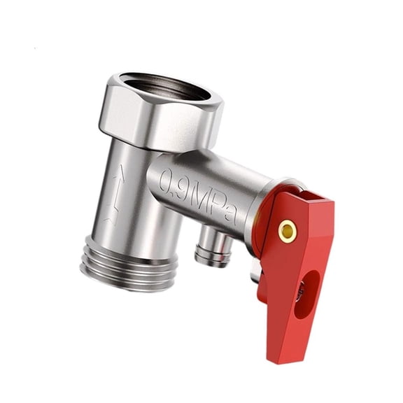 Yammee Universals Pressure Relief Valves Replacement Electric Water Heater Safety Valves for Water Heaters Systems Easy to Use