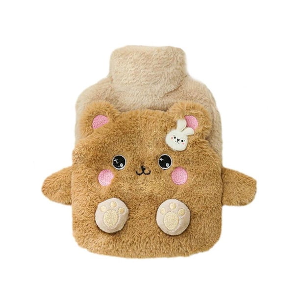 Toystoory Bolsa de agua caliente para pelusas, repuesto con forma de Animal bonito, desmontable, de doble capa, antideslizante, inodoro, para oficina, Suministros térmicos Tipo 1 Toystoory HA071534-01