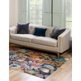 thumbnail image 3 of Rugs.com Blossom Collection Rug – 4' x 6' Multi Medium Rug Perfect For Entryways, Kitchens, Breakfast Nooks, Accent Pieces, 3 of 8