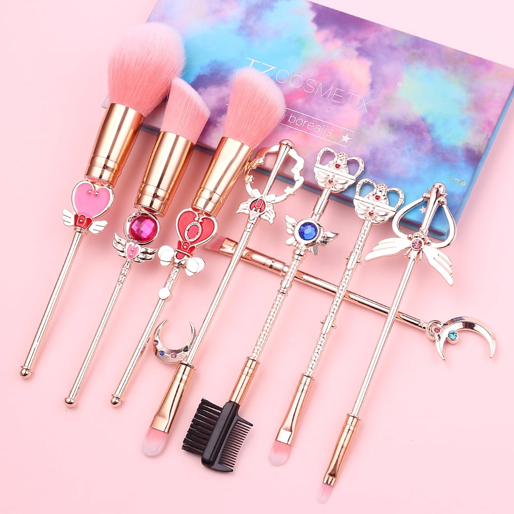 Reise-Make-up-Pinselhalter Aus Silikon – Magnetisch, Leicht, Waschbar, Hellrosa
