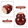 thumbnail image 3 of FRCOLOR Wooden Furniture Foot Couch Foot Replacement Dresser Leg Sofa Leg Supply, 3 of 8