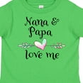 thumbnail image 4 of Inktastic Nana and Papa Love Me- Heart Grandchild Boys or Girls Toddler T-Shirt, 4 of 5