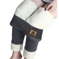thumbnail image 3 of XIAONU Women's Solid Leggings High Waist Slim Fit Full Length Bottoms, 3 of 5