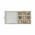 thumbnail image 6 of 8" x 8" Wooden Tic-Tac-Toe Board Contemporary Decorative Tic Tac Toe Game in Case Accent for Home or Office Unique, 6 of 8