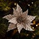 thumbnail image 2 of Decoraciones de Árbol de Navidad Magnolia Espumante de Navidad con Tallos Decoración de Árbol de Navidad Corona de Flores Decoración de Navidad Año Nuevo Festival Flores de Regalo para la Decoración, 2 of 7