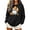 Black E, variant on Enjoytime Halloween Sweatshirt for Women Casual Pullover Crewneck Sweatshirts Fall Cute Ghost Graphic Long Sleeve Plus Size Tops