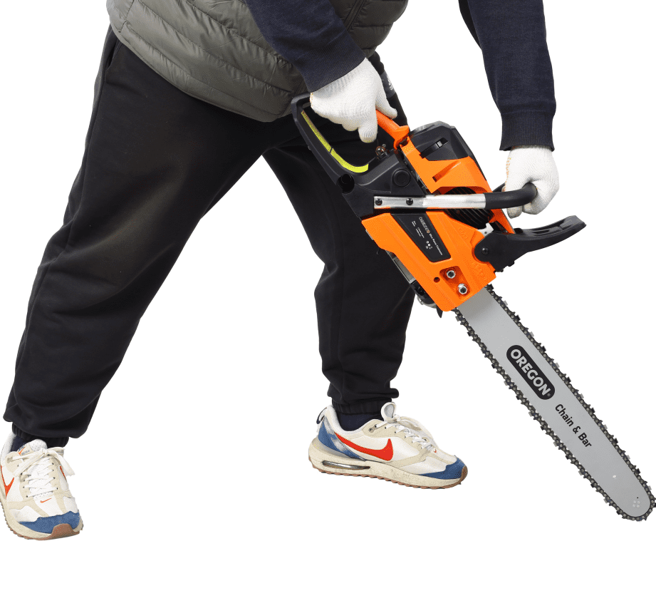 62CC Gas Chainsaw, 20" Oregon Bar & Chain, Powerful Tree Cutting Tool