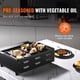 thumbnail image 4 of Parrilla/plancha VEVOR reversible de 43 x 25 cm, hierro fundido presazonado, 4 of 9