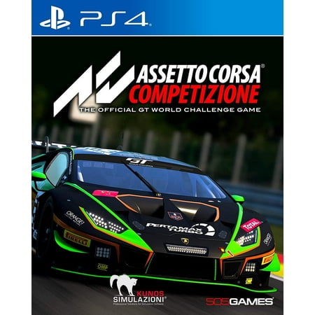 ASSETTO CORSA COMPETIZIONE - Playstation 4 DRMM Assetto Corsa Competizione allows you to feel the real atmosphere of the GT3 championship
