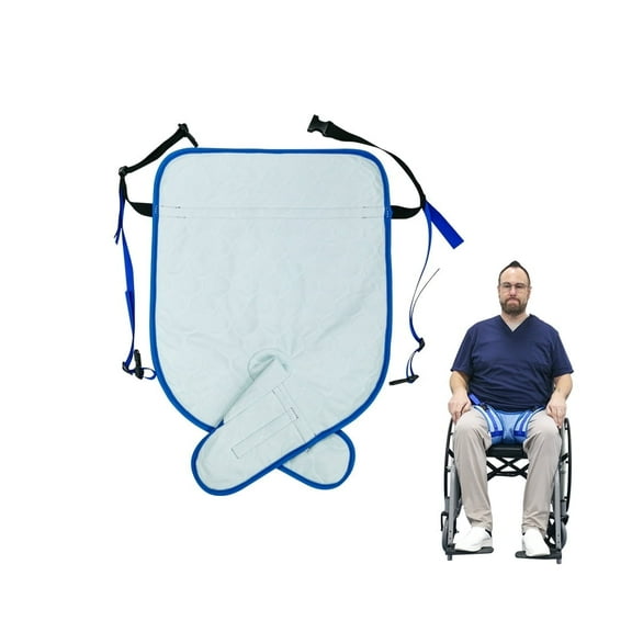 Ehucon Wheelchair Seat Belt Highly Absorbent Incontinence Pad, 1 Pack 16.5" Wide