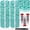 Aquamarine, variant on 12000Pcs Resin Rhinestones for Bedazzling with 3Pcs B7000 Jewelry Glue, 2 Boxes Transparent AB Flatback Rhinestones for Crafting Crafts DIY, Crystals Gems for Clothing Shoes Tumblers Nail Art Makeup