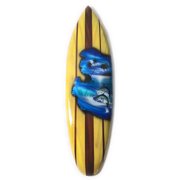 Surfboard w/ Dolphins 20" - Surf Decor Hawaii - Trophy | #lea05b50