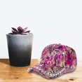 thumbnail image 5 of Slccxzc Women's Rhinestone Pearl Baseball Cap Colored Back Buckle Cool Star Cap Carnival Reflective Visor, 5 of 7