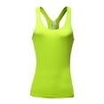 thumbnail image 2 of Fitness Yoga Chaleco deportivo Estiramiento Ciclismo Camisas sin mangas Caminar camiseta Fluorescencia Verde M Sunnimix Chaleco deportivo, 2 of 8