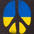 thumbnail image 3 of CafePress - Peace In Ukraine T Shirt - Mens Football Shirt, 3 of 4