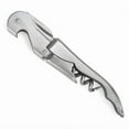 thumbnail image 5 of Navy Blue Metal Corkscrew Doubled Hinged Waiters Wine Bottle Opener Foil Cutter, 5 of 6