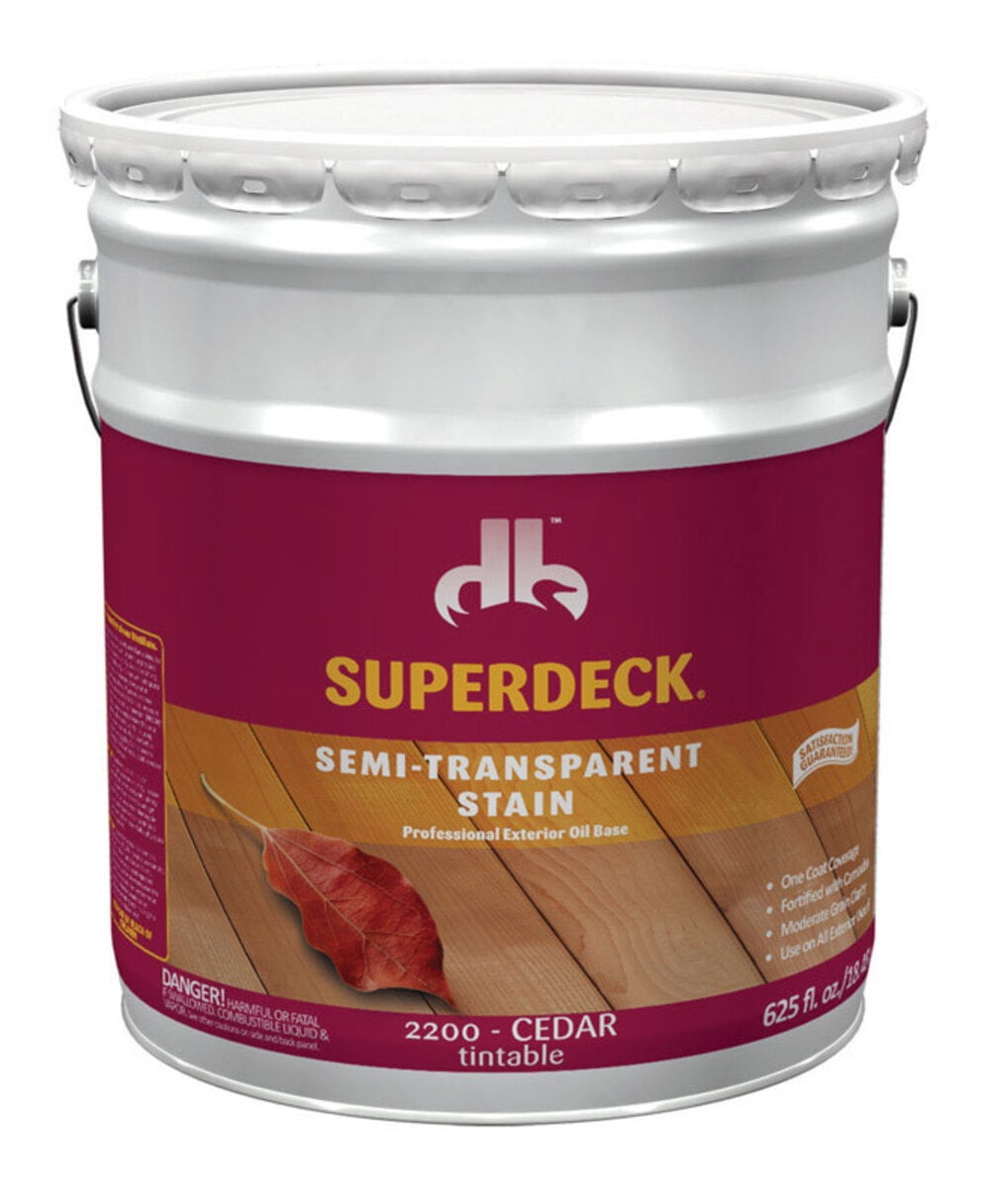 Duckback SUPERDECK SemiTransparent Exterior Stain