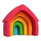 thumbnail image 4 of de Juguetes de Bloques de Multicolores de , de Bricolaje con Forma de Rompecabezas Casa, 4 of 9