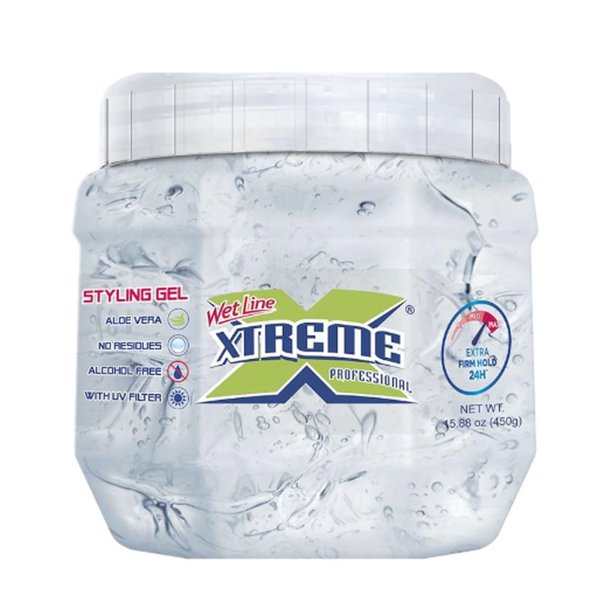 Wetline Xtreme Professional Extra Hold Clear Styling Gel 15.88 Oz,Pack
