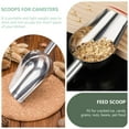 thumbnail image 2 of Raindrops 1Pack Stainless Steel Ice Scoop for Large Capacity and Ice Cube Handling in Kitchens, 2 of 8