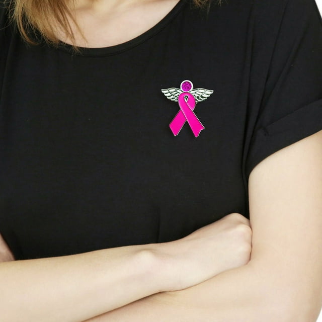 Cancer Awareness Brooch Orange Ribbon Fashion Accessory for Events Clothing Bags & Decorations Support and Solidarity Pin for Social Causes