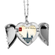 thumbnail image 1 of Parlamento de Londres Gran Bretaña sello Inglaterra Reino Unido Alas de ángel collar colgante regalo de moda Unbranded M, 1 of 3