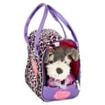 thumbnail image 2 of Pucci Pups Purple Animal Print Glam Bag & Schnauzer 3 Years+, 3 count, 2 of 5