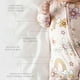 thumbnail image 4 of Pijama convertible para bebés Posh Peanut Niñas con cremallera sin pies, 4 of 8
