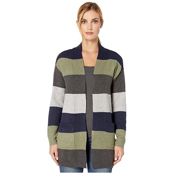 Tribal Sweater Cardigan, Blue Night, X-Large