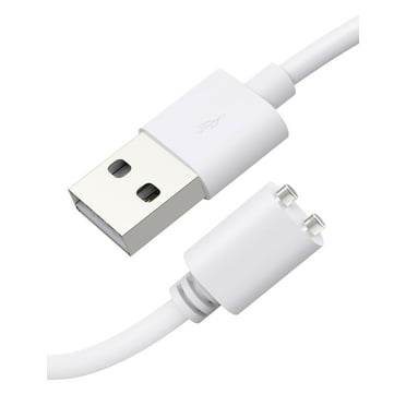 BICMICE 2894270182 2.7' USB to Magnetic DC Charger Cable, White