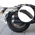 thumbnail image 1 of Guardabarros de motocicleta, fácil instalación, pieza de repuesto, hierro, piezas de modificación, protector contra salpicaduras resistente para CG125 Negro mate, 1 of 8