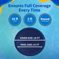 thumbnail image 2 of Blue Wave Leaf Net 15' Round Above-Ground Pool Debris Cover, 2 of 7