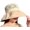 Khaki, variant on Women's Summer Bucket Hats Sun Hats Cotton UV Protection Fisherman Hats Wide Brim Breathable Lace Sun Visors Vacation Travel