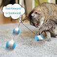 thumbnail image 3 of Jouets pour Chats Interactifs pour Chats d'Intérieur Jouets Automatiques pour Chats avec Lumières LED Jouets pour Chatons Smart Electric Chat Souris Jouets pour Animaux de Compagnie, 3 of 7