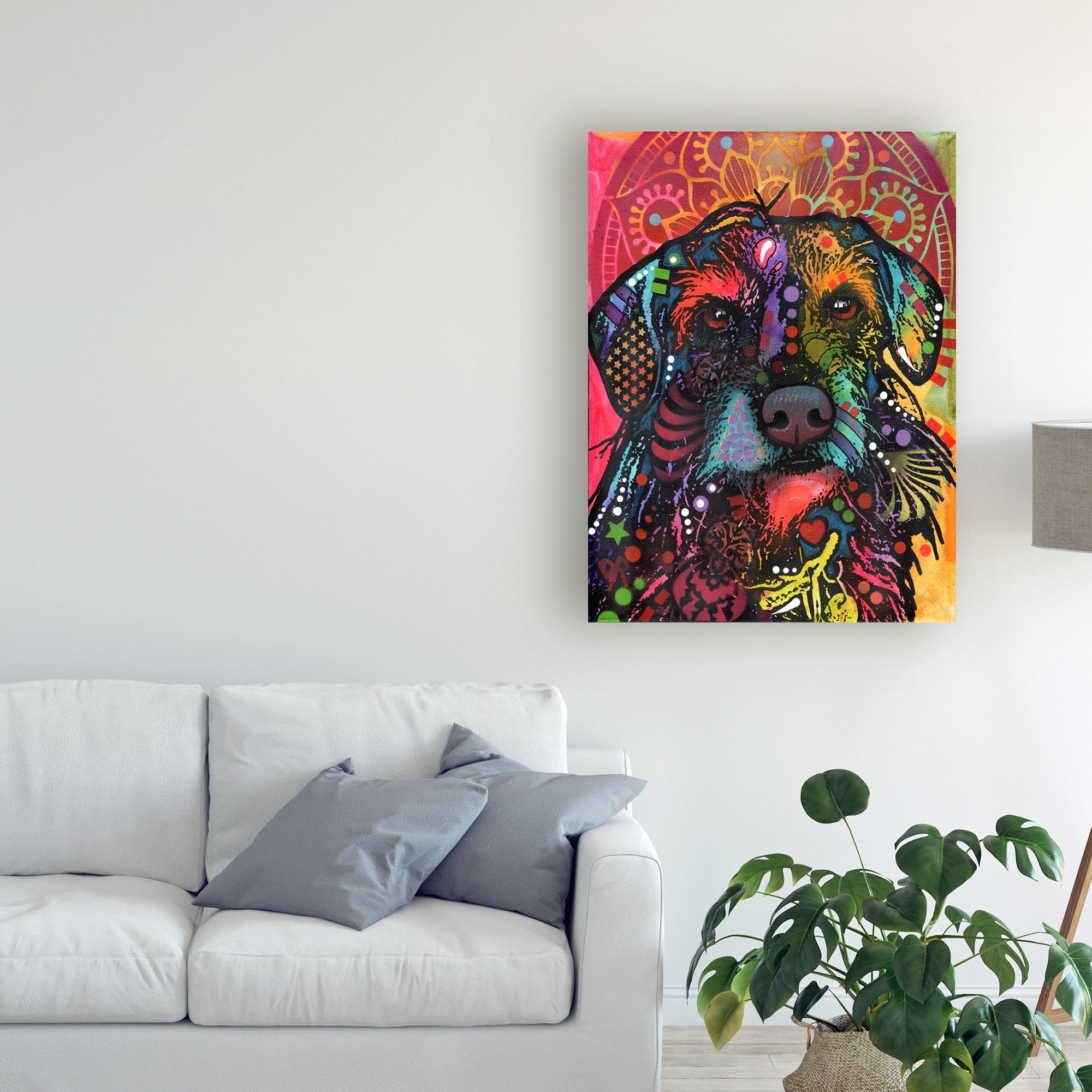 Trademark Fine Art 'Clyde' Canvas Art by Dean Russo