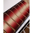 thumbnail image 3 of Khaki Red Black Ombre Stair Treads Non Slip Indoor for Wooden Steps, Modern Abstract Art Gradient 4 Pcs Stair Mats for Elders Dogs, 8 x 30 Inch Carpet Treads Runner Rugs for Staircase, 3 of 7