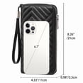 thumbnail image 2 of GAEKEAO Womens Wallet RFID Blocking Leather Large Capacity Long Purse Card Clutch Wristlet, 2 of 6
