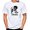 white, variant on Cool Men Skull Death Print T-Shirt Men's Breathable Short Sleeve Tee, Crew Neck Sports Tee Top Summer Male Clothing