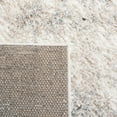 thumbnail image 6 of SAFAVIEH Berber Basil Abstract Shag Area Rug, 4'5" x 6'5", Ivory/Grey, 6 of 8