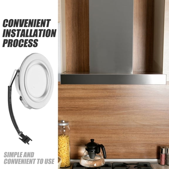 Beaupretty Range Hood Light Bulbs LED 1Pcs Silver Iron ABS High Brightness Indoor Kitchen Appliance Lighting