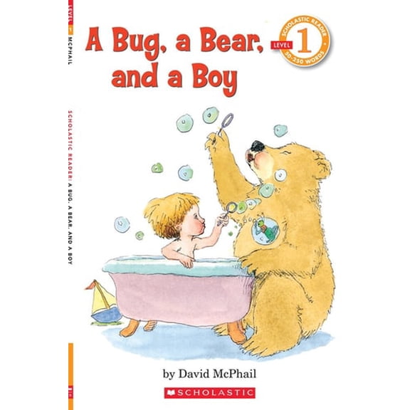 Pre-Owned A Bug, a Bear, and a Boy (Scholastic Reader, Level 1) (Paperback) 0590149040 9780590149044
