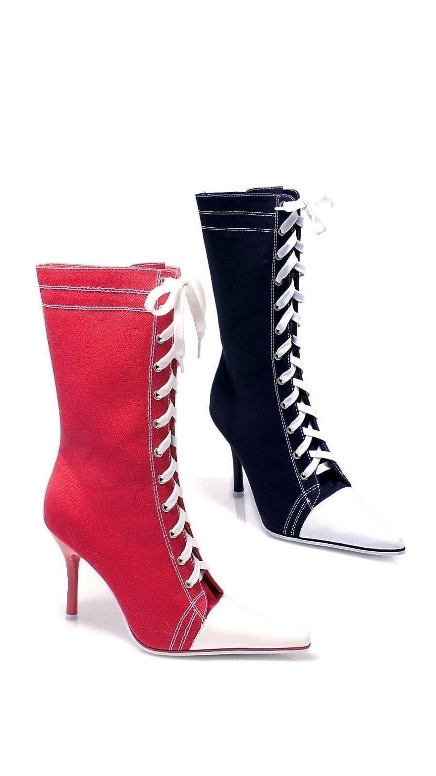 sneaker heel boots