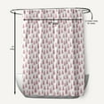 thumbnail image 5 of Simply Daisy 70" W x 73" L Christmas Trees Pattern Polyester Shower Curtain, Pink Icing [1 Ct], 5 of 5