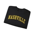 thumbnail image 3 of Nashville Sweatshirt Gifts Crew Neck Shirt Long Sleeve Unisex, 3 of 7