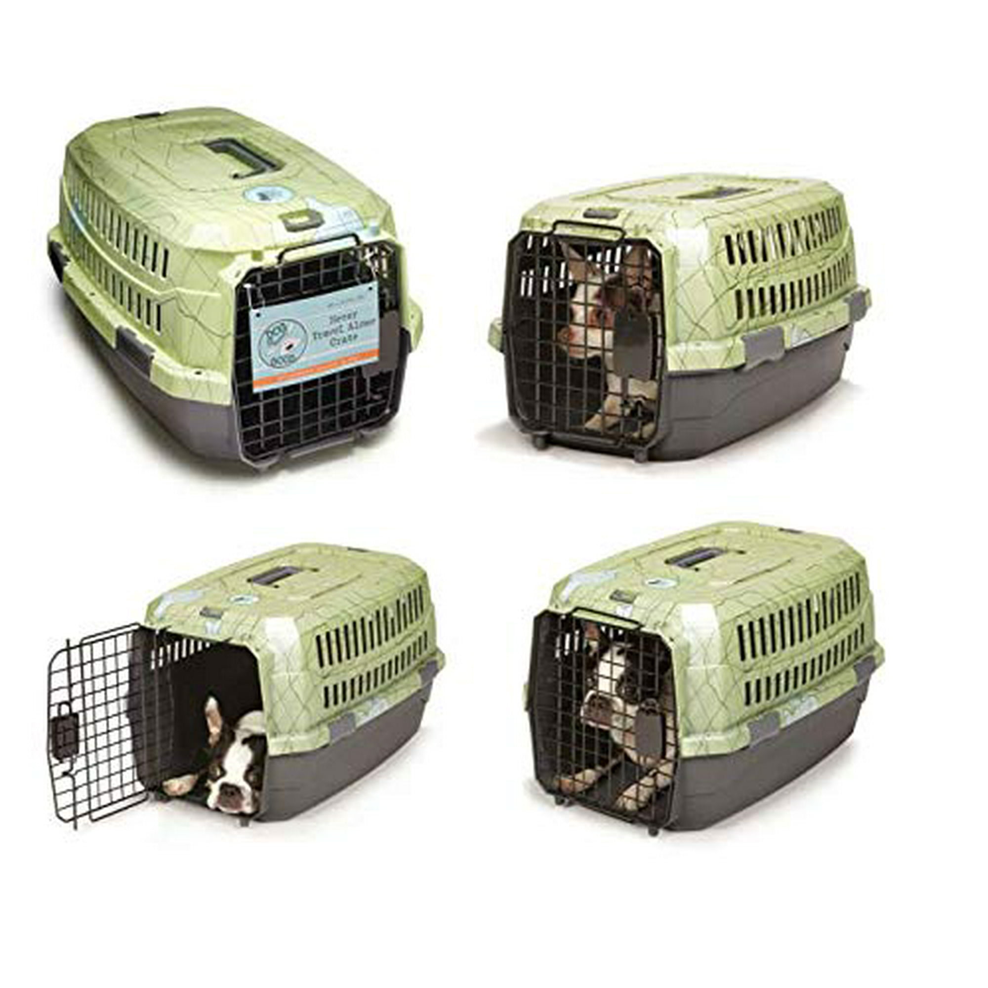 Dog Is Good Travel Dog Carry Crate Small Plastic Secure Pet Carrier For Airline Car Home Medium Other