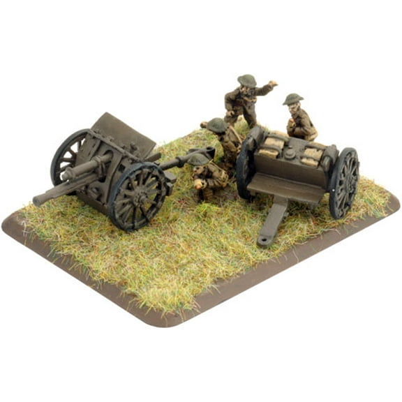 Flames of War The Great War British OQF 18 pdr artillery GBR572