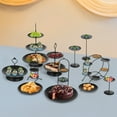 thumbnail image 4 of 12pcs Multifunctional Cake Stand Set Black Iron Round Dessert Displays Holder for Wedding, Birthday Party, Baby Shower, Anniversary, 4 of 17