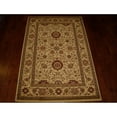 thumbnail image 3 of SAFAVIEH Lyndhurst Victoria Traditional Floral Area Rug, Ivory, 8' x 8' Square, 3 of 10